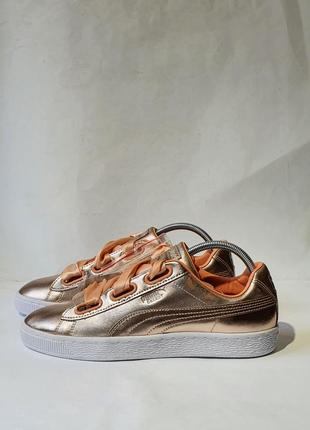 Кроссовки кросівки сникерсы  puma  basket heart luxe366730 03