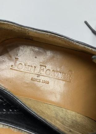 Туфли кожаные john foster, качественные5 фото