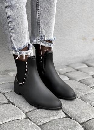 Резиновые ботинки от дождя / силиконовые сапоги3 фото