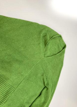 Накидка пончо marco polo, зеленая2 фото
