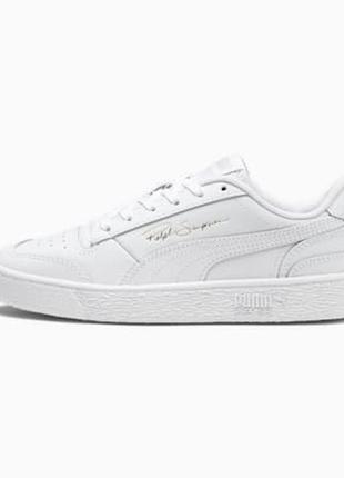 Оригинал puma белые кожаные кеды сникерсы puma ralph sampson lo пума7 фото