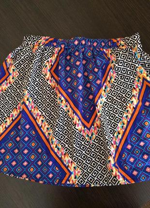 Юбка летняя 🍊🍊🍊 шелковая в стиле d&g