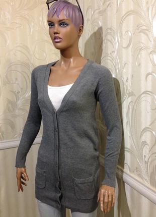 Довгий кардиган, zara, розмір s/м