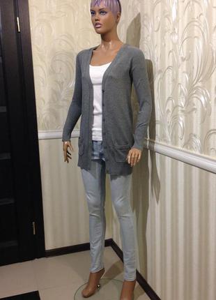Довгий кардиган, zara, розмір s/м 4