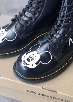 Dr martens 1460 mickey ботинки мартинсы черевики жіночі мартінс