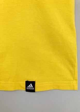 Футболка жёлтая, спортивная футболка, adidas, спортивна футболка3 фото