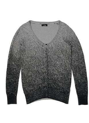Guess s кардиган кофта на гудзиках сіра блискуча
