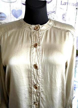 Винтажная блуза люкс бренда из 💯 шелка4 фото