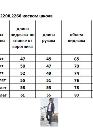 Стильний сірий костюм для хлопчиків піджак+штани, розміри на ріст 116 - 14610 фото