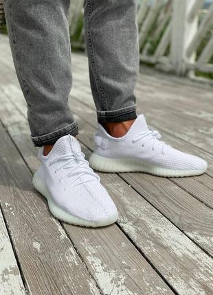 Кросівки adidas x yeezy boost 350 v2 cream white9 фото