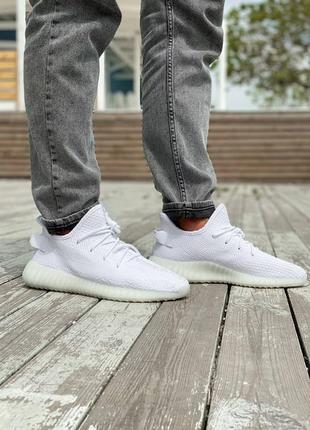 Кросівки adidas x yeezy boost 350 v2 cream white1 фото