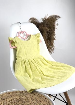 Сукня з крильцями для дівчаток з прошви5 фото
