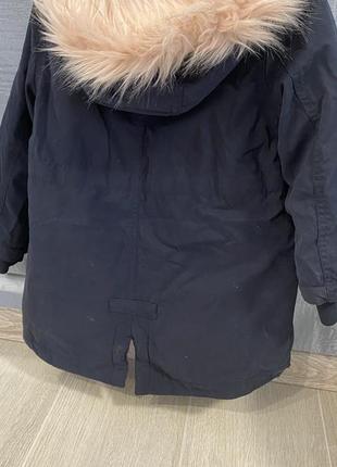 Тёплая куртка- парка  для девочки нм 4-52 фото