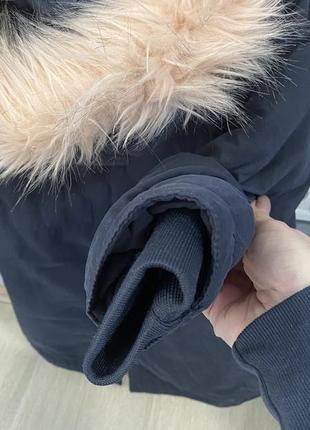 Тёплая куртка- парка  для девочки нм 4-53 фото