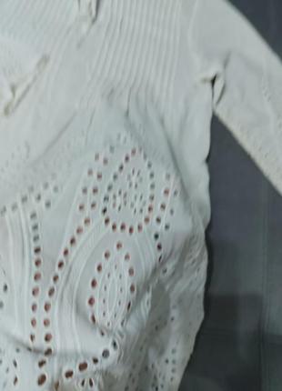 Белая туника из натур ткани   soho2 фото