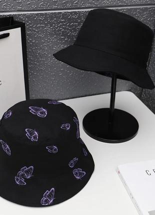 Панама двостороння фіолетова метелик, унісекс
