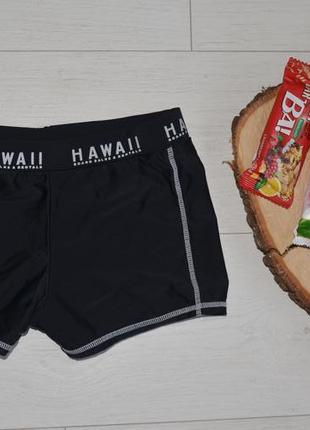 170 - 176 см фирменные детские пляжные плавки боксеры шорты для мальчика подростковые