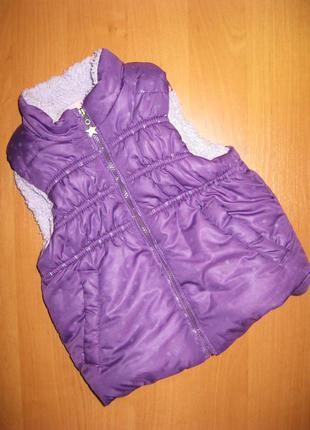 Жилетка "cherokee" размер 12-18 мес. рост 86 см.