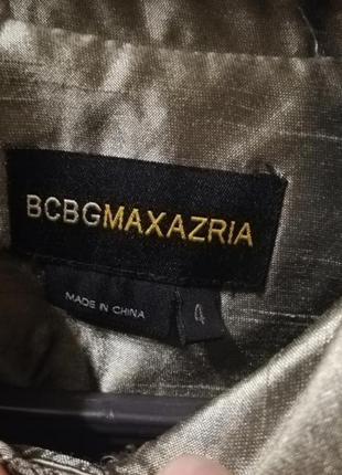 Платье на пуговицах, пальто bcbg maxazria original 100%silk(s, m)8 фото