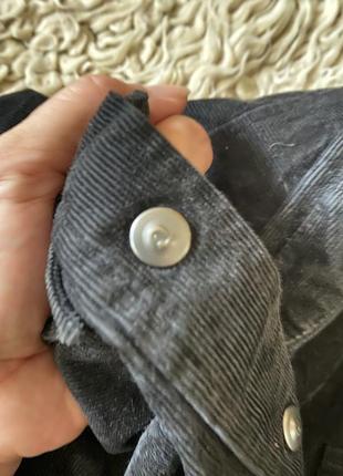 Дизайнерська вельветова сорочка2 фото