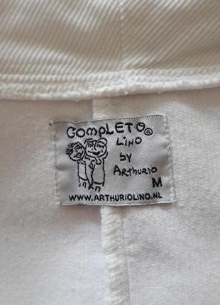 "arthurio lino" винтажный легкий пиджак.нидерланды.9 фото