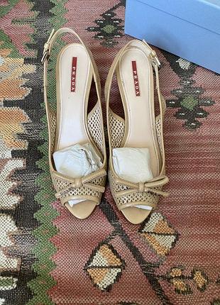 Босоніжки prada оригінал 26 cm