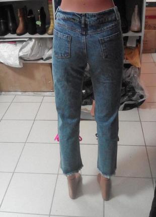 Женские джинсы момы,мом, с м л размеры3 фото
