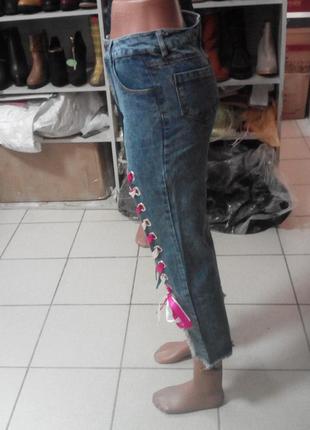 Женские джинсы момы,мом, с м л размеры2 фото
