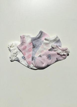 Низкие носки для девочки primark