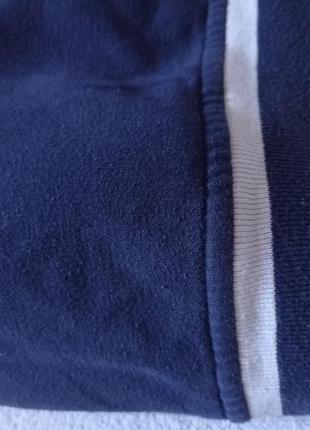 Бавовняний брендовий худі темно-синій кофта регла на замку з кишенями з капюшоном гтолстовка хлопо4 фото