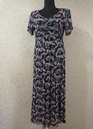 Платье, вискоза (креп шифон), размер 46-50
