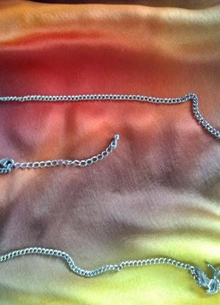 Вінтажна ланцюжок з підвіскою5 фото