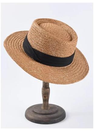 Солом'яний складна капелюх