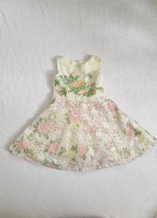 Платье для девочки на 1,5-2 года
