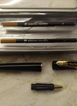 Pierre cardin  discovery roller pen ручка роллер + синий и черный стержень1 фото