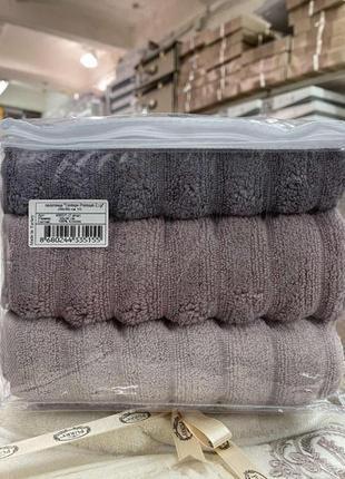 Полотенце cestepe premium kare 100% хлопок плотность 600г/м2