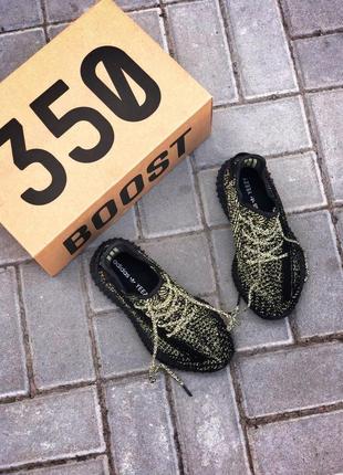 Женские кроссовки adidas yeezy boost 350 v2 static black reflective (полный рефлектив)3 фото