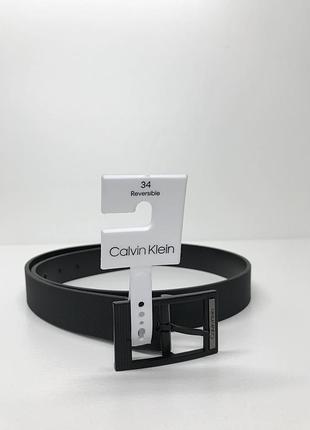 Мужской двухсторонний ремень calvin klein оригинал