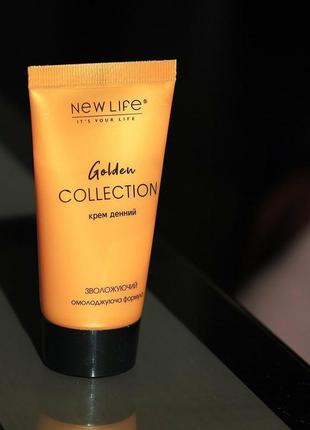 Крем денний зволожуючий golden collection