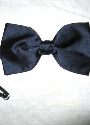 Галстук-бабочка bow tie черный бордо синий