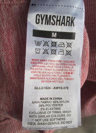 Суперовые бесшовные меланжевые спортивные лосины леггинсы с логотипом gymshark 🍒👖 🍒9 фото