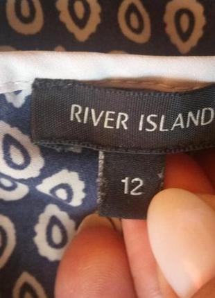 Легка літня блуза-розпашонка від river island 12p.4 фото