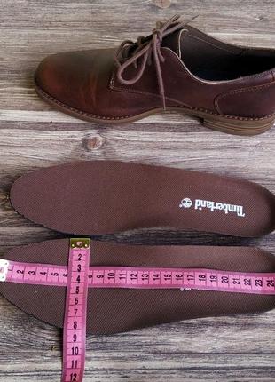 Туфли timberland. размер 38,5. кожа.8 фото