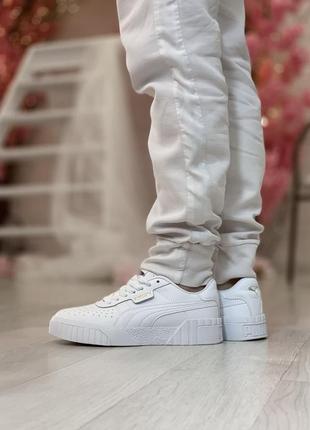 Кроссовки женские puma cali white9 фото