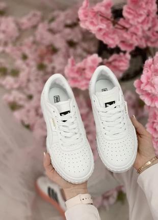 Кроссовки женские puma cali white4 фото