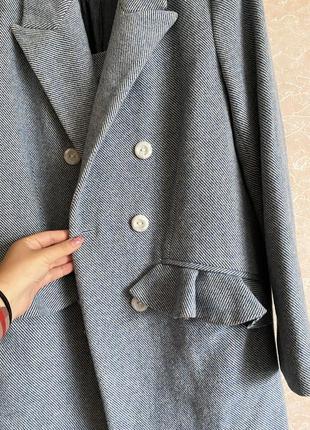 Пальто с натуральной шерсти + юбка5 фото