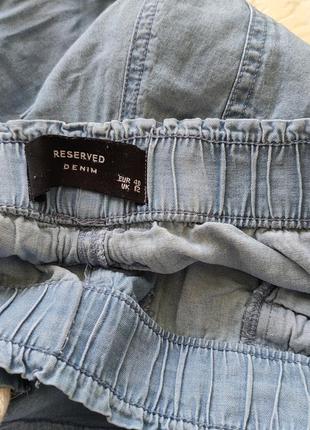 Новые женские джинсовые легкие denim шорты 40 размер2 фото