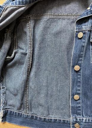 Джынсовая куртка джинсова куртка7 фото