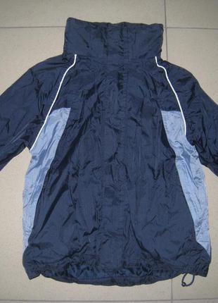 Куртка демисезонная,ветровка утепленная 5-6 л.(110-116см.)1 фото