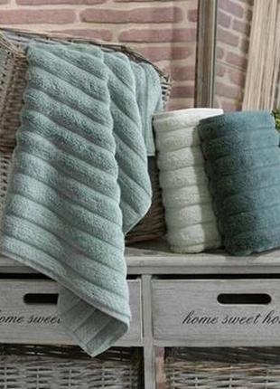 Полотенце cestepe premium kare 100% хлопок плотность 600г/м2